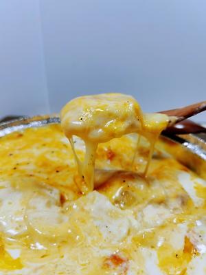 奶油芝士焗土豆的做法 步骤7