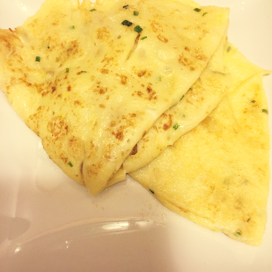 香葱鸡蛋饼