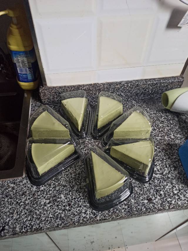 抹茶、可可巧克力慕斯（八寸）