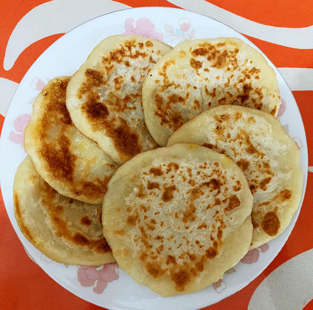 不用醒面不用发面 做法简单零失败的糖饼 快手面食 附细节视频详解