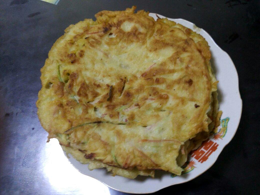 西葫芦鸡蛋饼