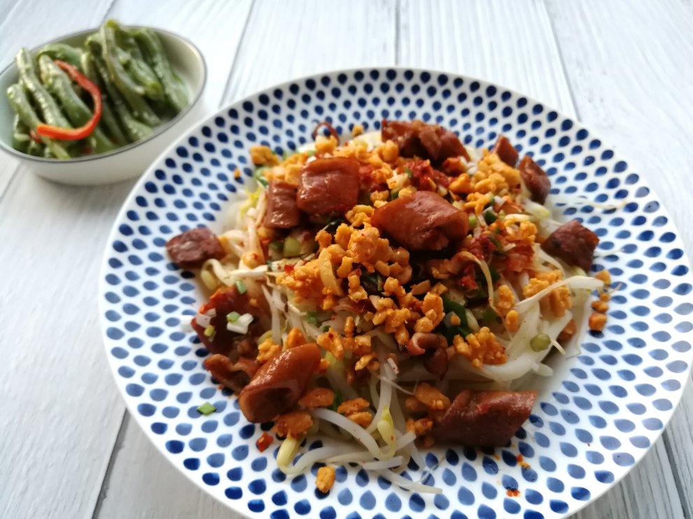 油泼辣子肥肠拌面【食材包操作说明】