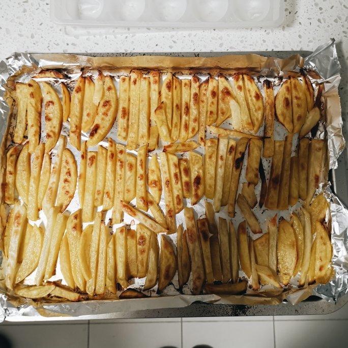 魔笛手烤薯条（烤箱版非油炸）