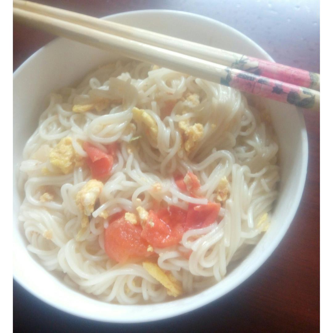 西红柿鸡蛋面