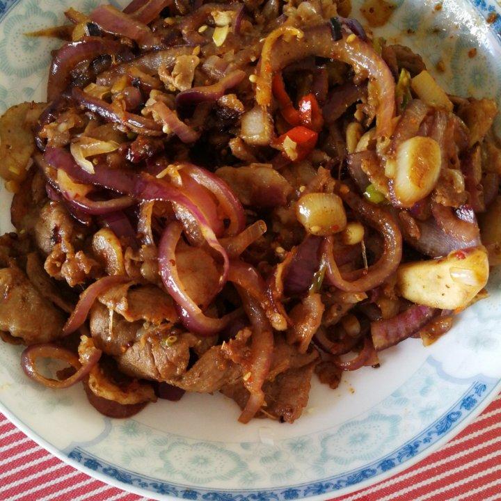 孜然羊肉片