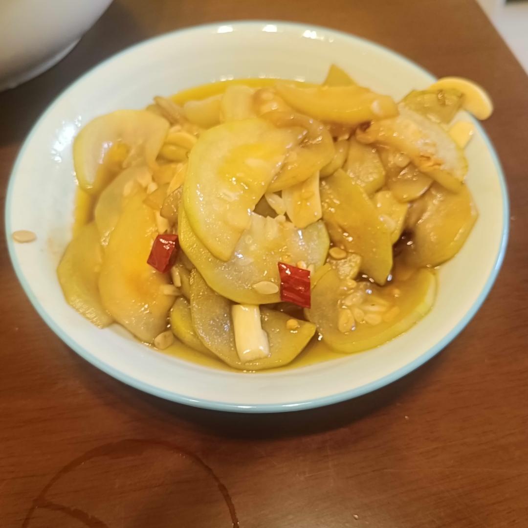 胃口大开的醋溜葫芦瓜