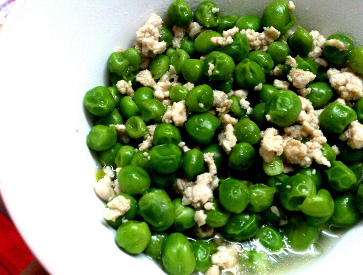 肉末豌豆