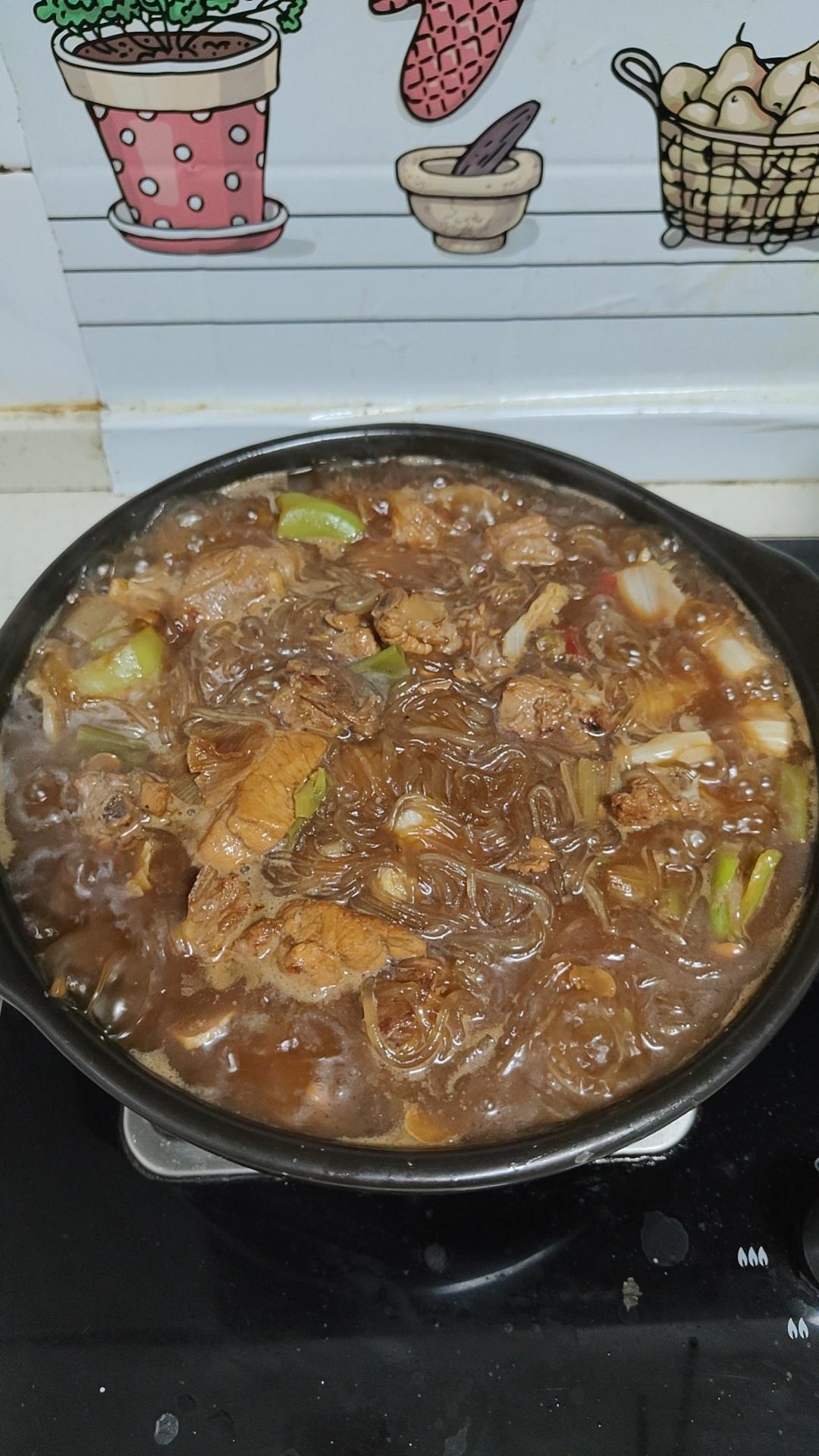 排骨炖粉条🔥