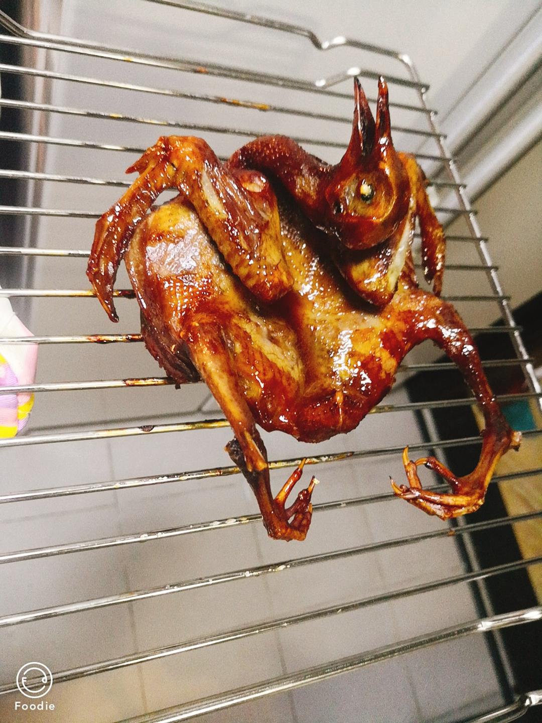 烤箱版脆皮烤乳鸽（内含脆皮的秘决）