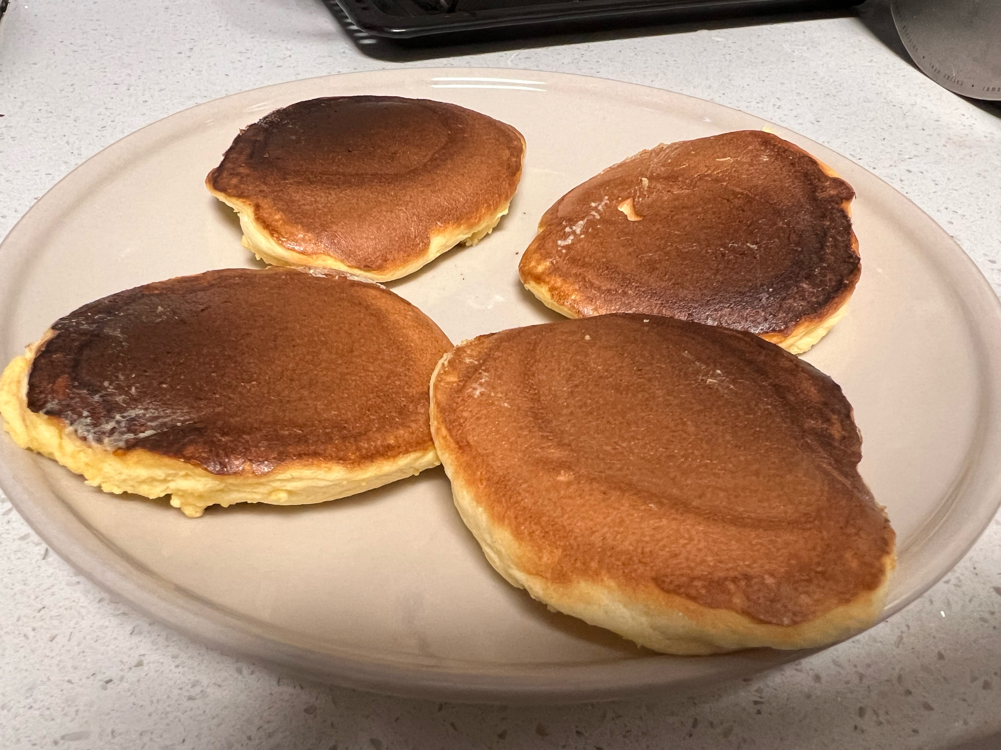 10分钟搞定网红舒芙蕾松饼🥞超松软『步骤详细附视频』『平底锅美食』