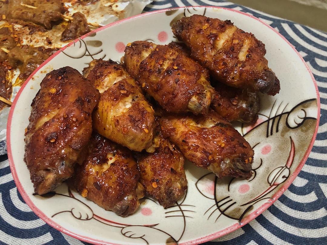 烤鸡翅（自制腌料）