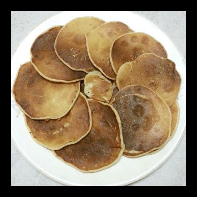香蕉牛奶小煎饼