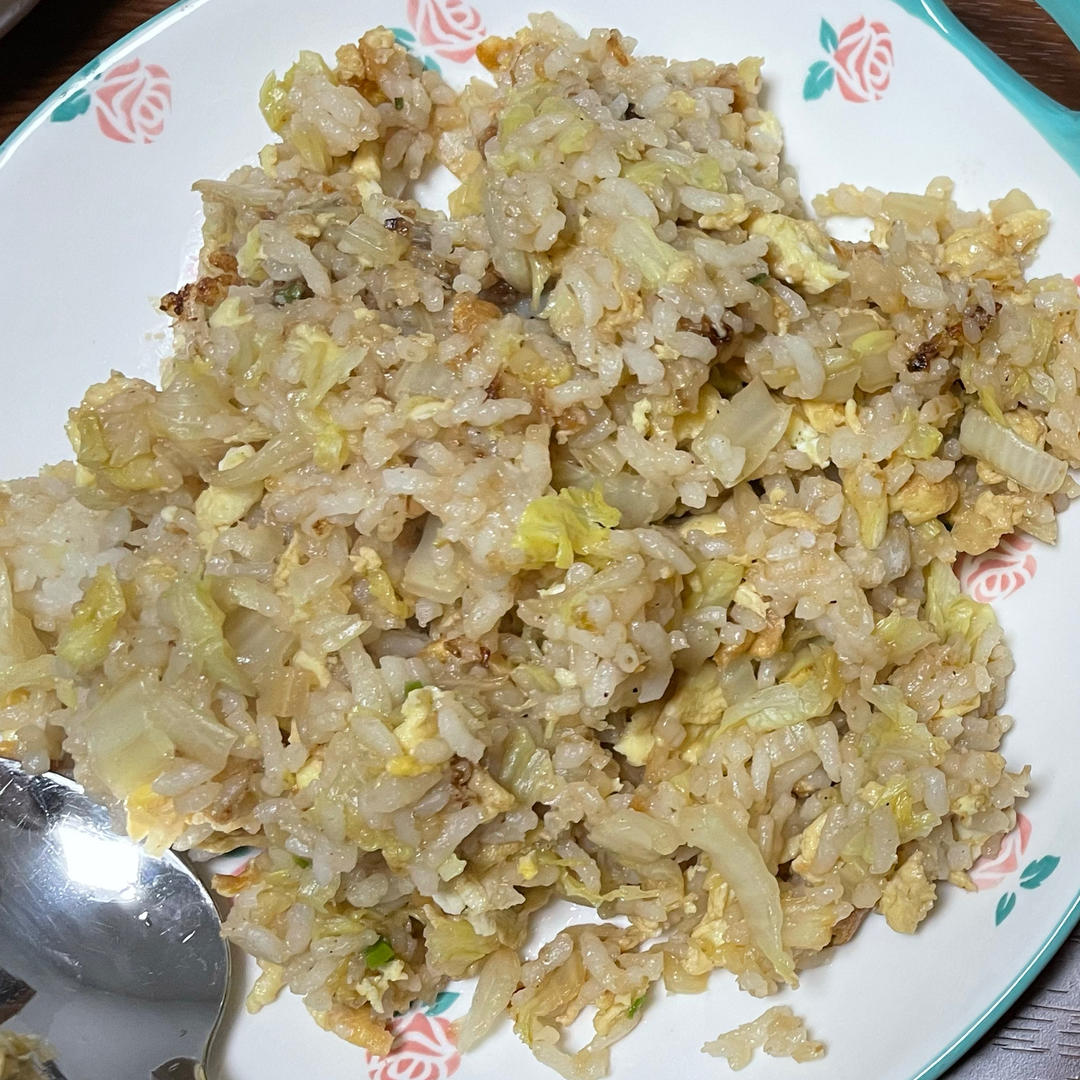 白菜蛋炒饭