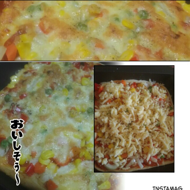 厚底鲜虾培根披萨