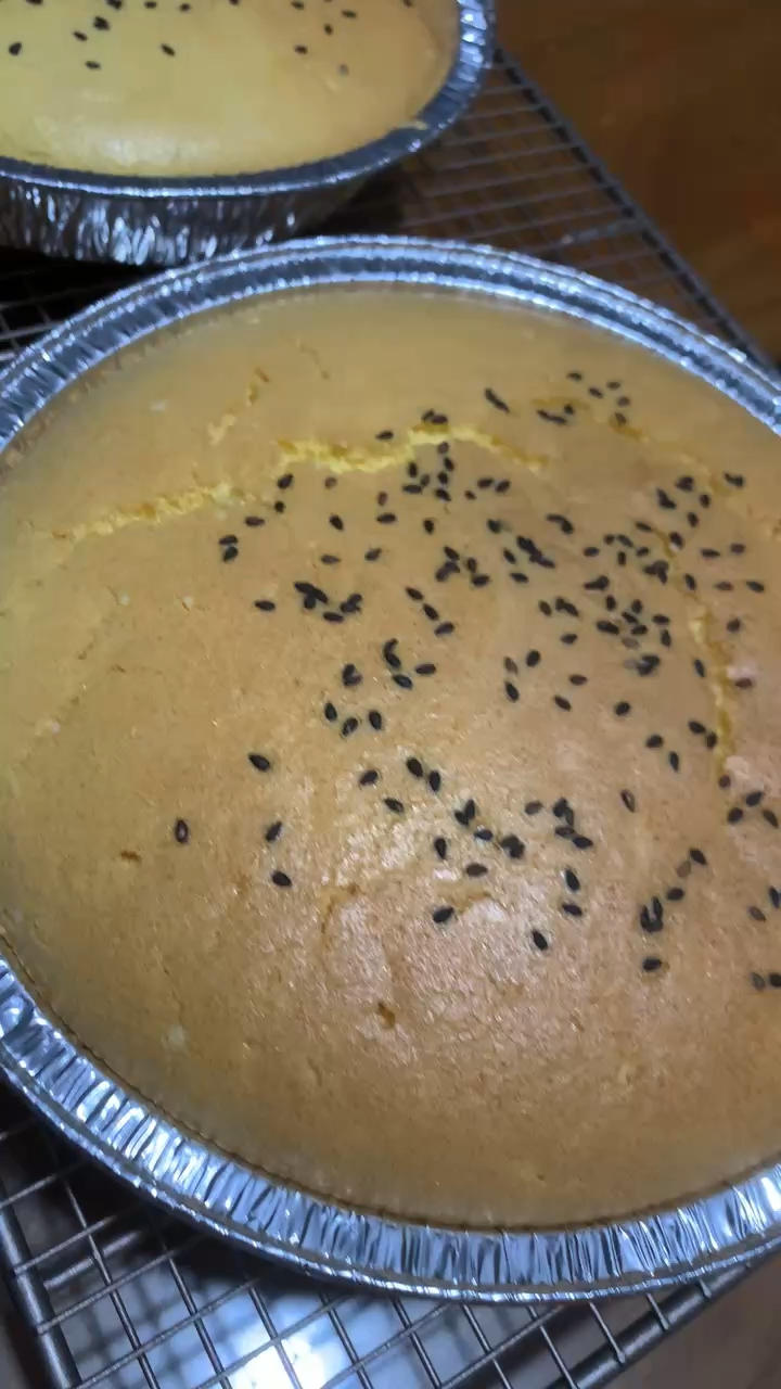 八寸戚风蛋糕
