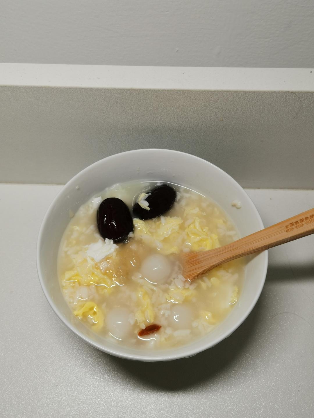 蛋花酒酿圆子