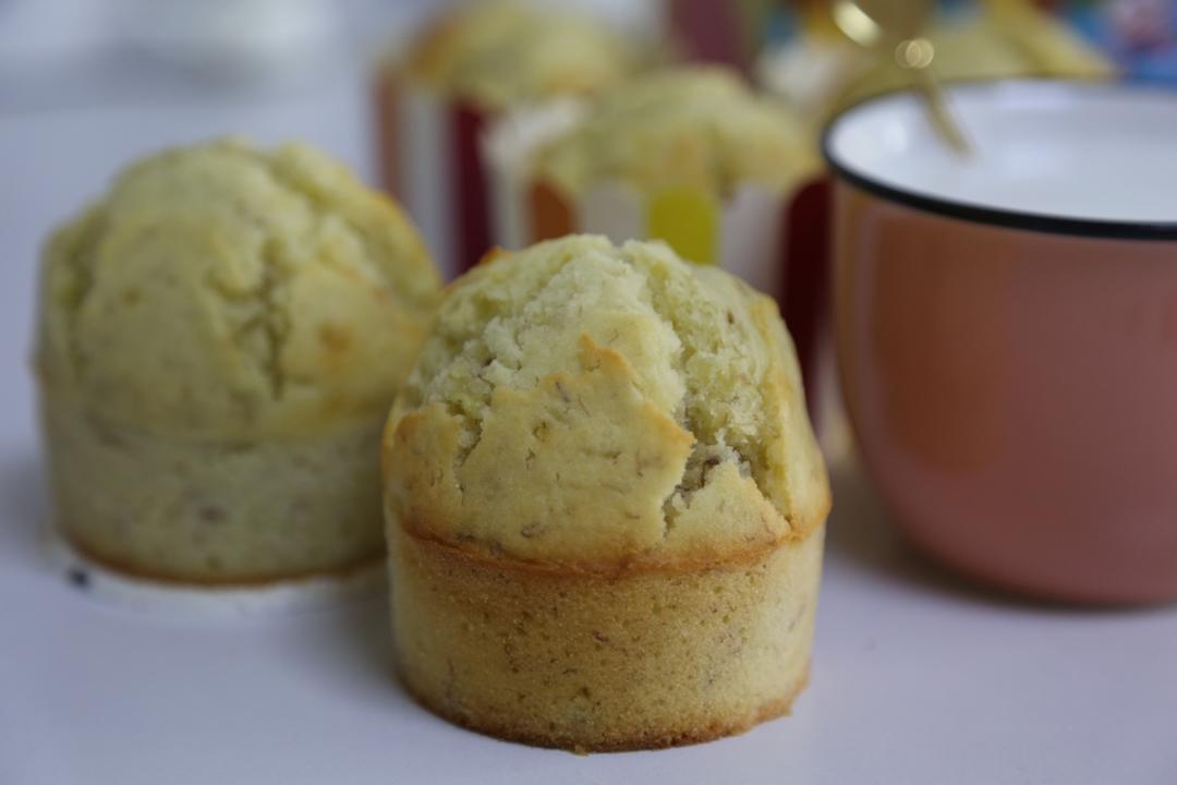 马芬 纸杯蛋糕cupcake香蕉松糕