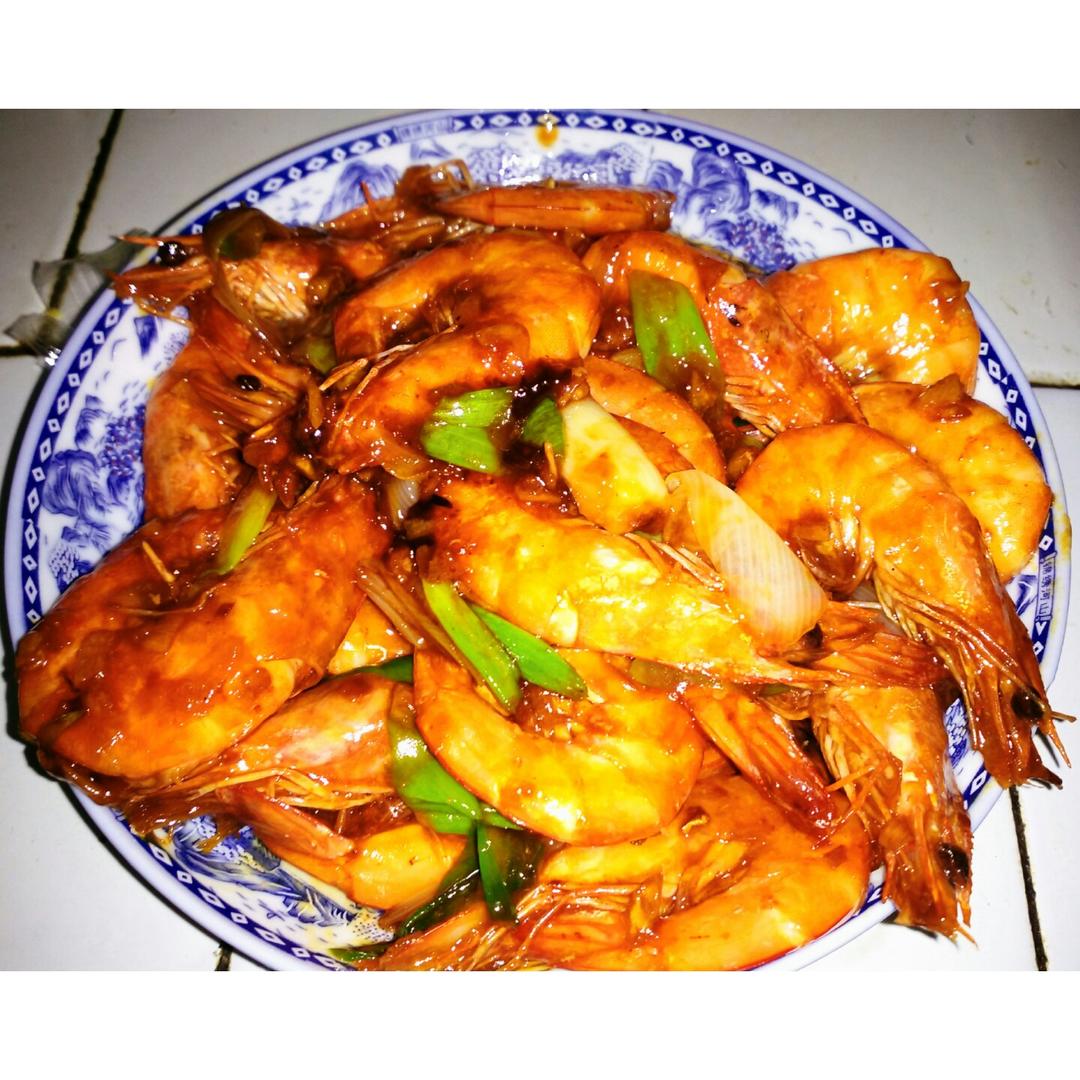 油焖大虾