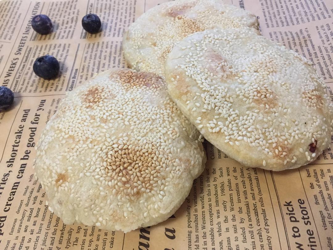 梅干菜烤饼