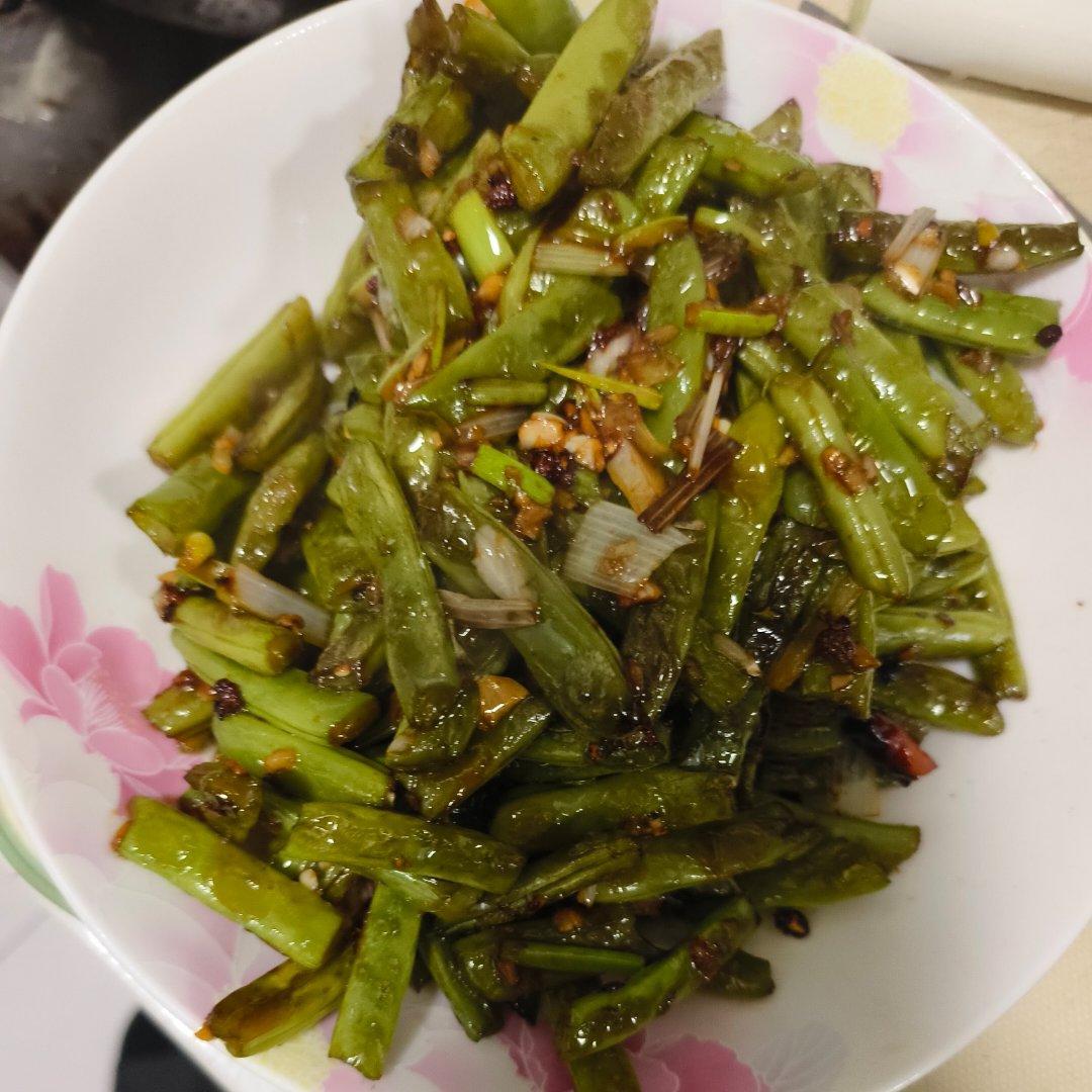 超好吃的干煸豆角