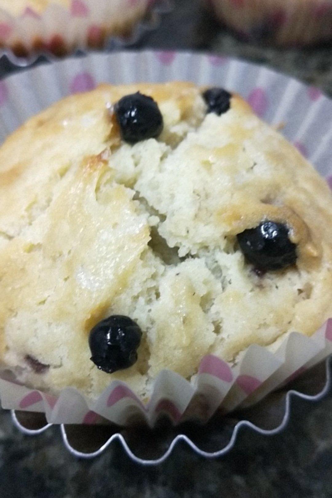 蓝莓玛芬蛋糕 Blueberry Muffin