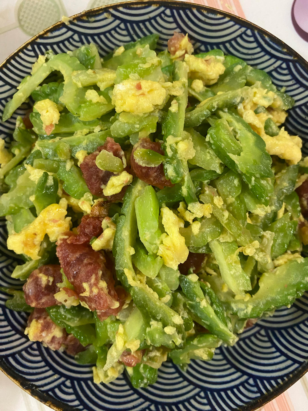 苦瓜炒蛋（清火菜）