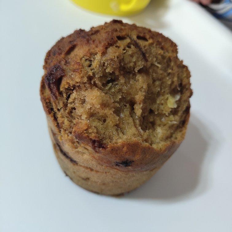 红糖全麦香蕉马芬