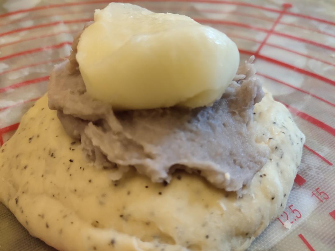 根本停不下来，超好吃的红茶芋泥软欧