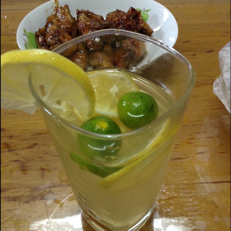 青金桔柠檬汽水