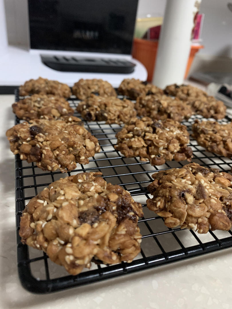 🔥酥掉渣的燕麦饼干🍪
