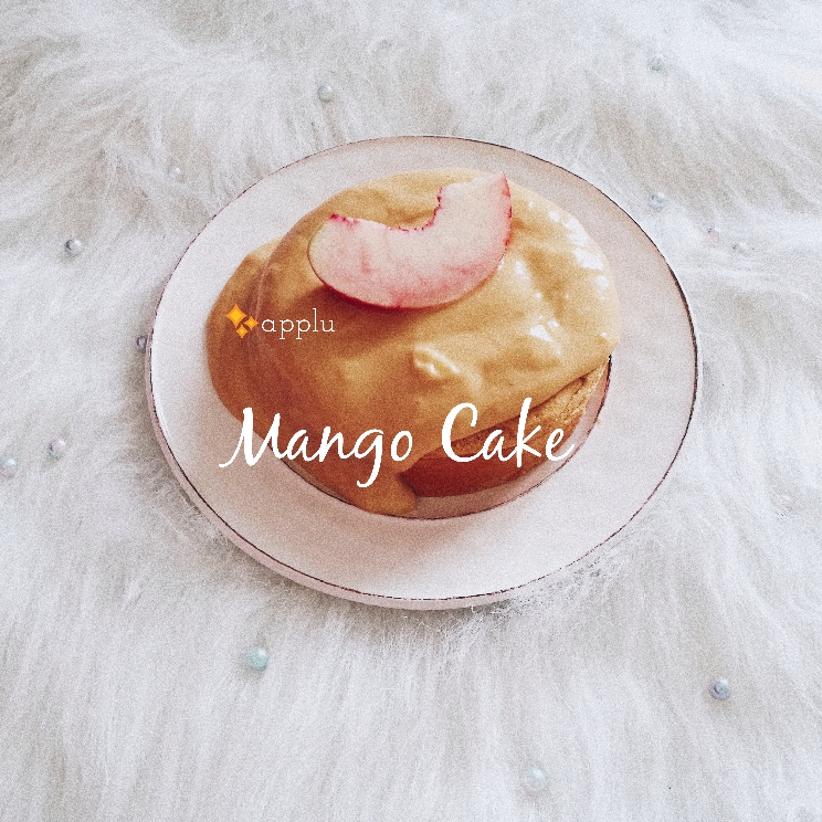 【🍎厨房】芒果卡仕达蛋糕(无油少糖)的做法