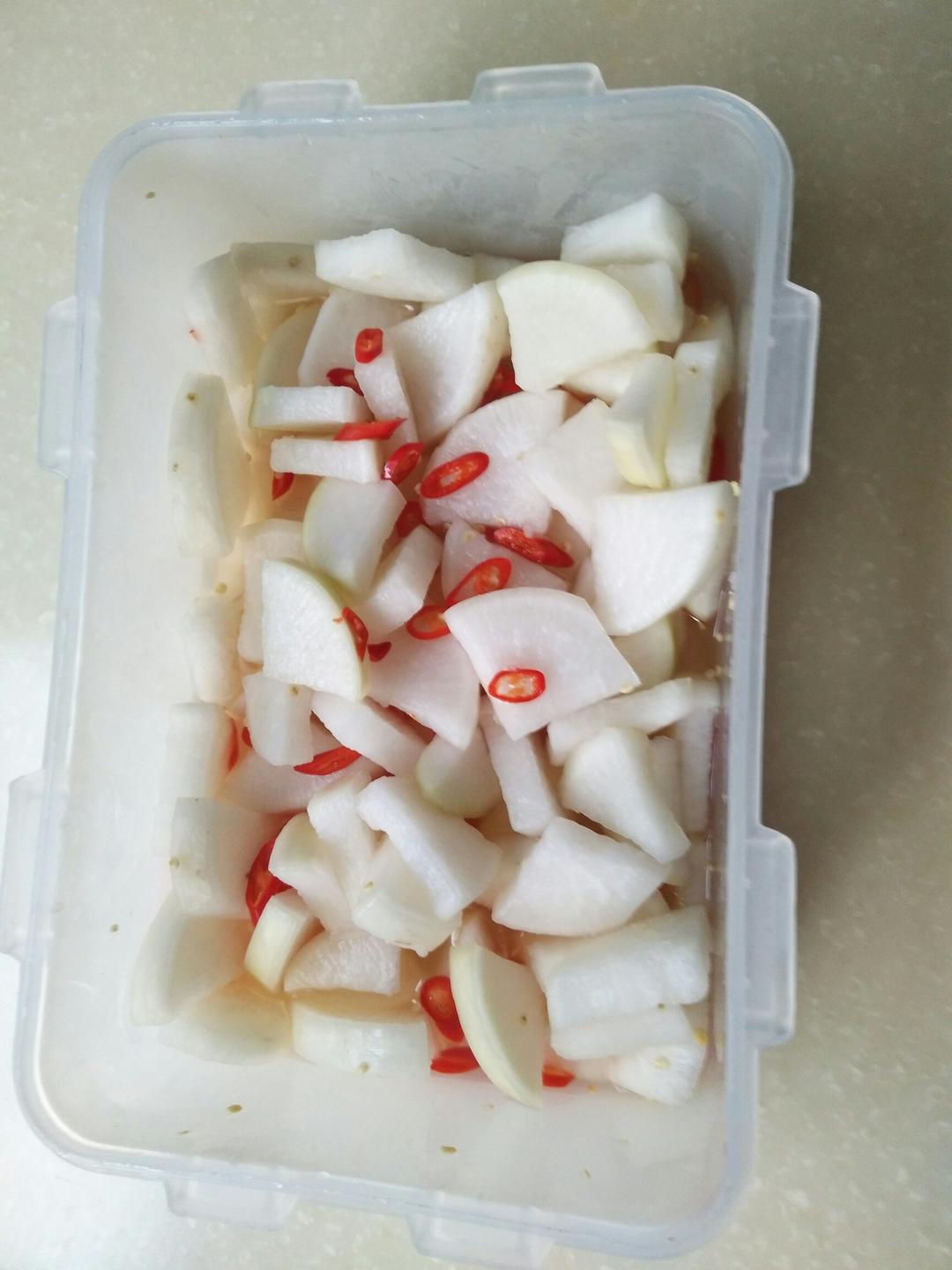 酸甜爽口脆萝卜