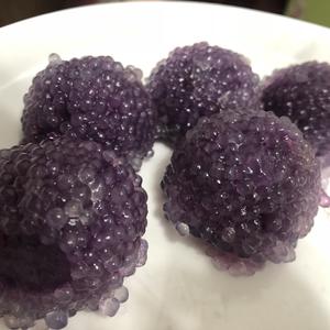 西米紫薯水晶球🔮的做法 步骤7