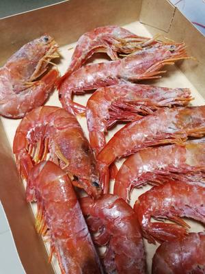 烤箱版～阿根廷红虾干的做法 步骤2