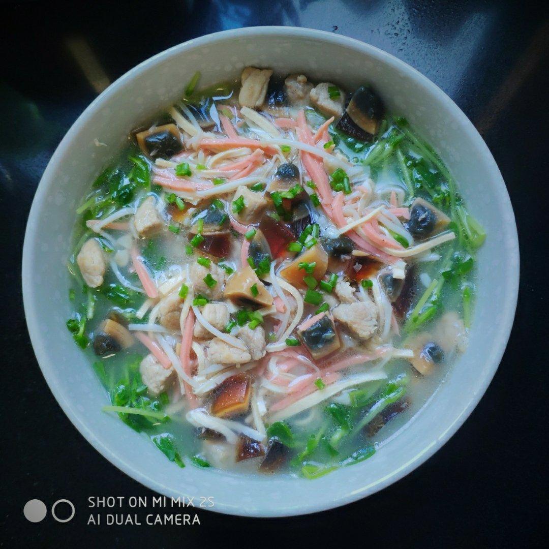 上汤豆苗