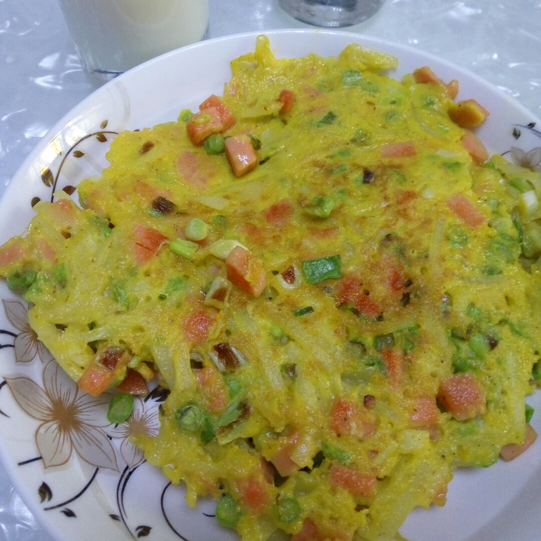 鸡蛋土豆饼