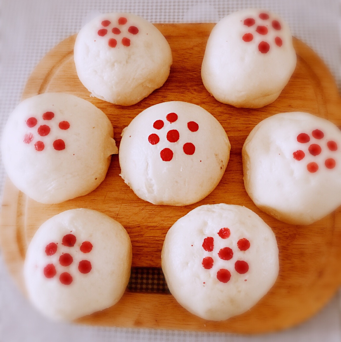 烟火的日常做的小豆包