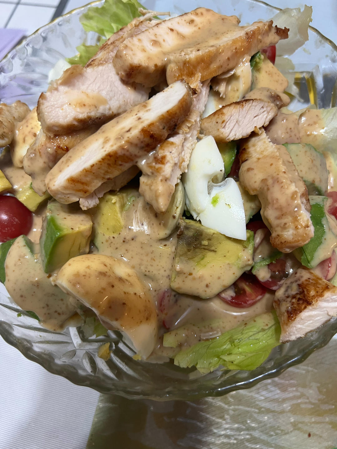 🔥低脂美味の🥑牛油果鸡胸沙拉🥗