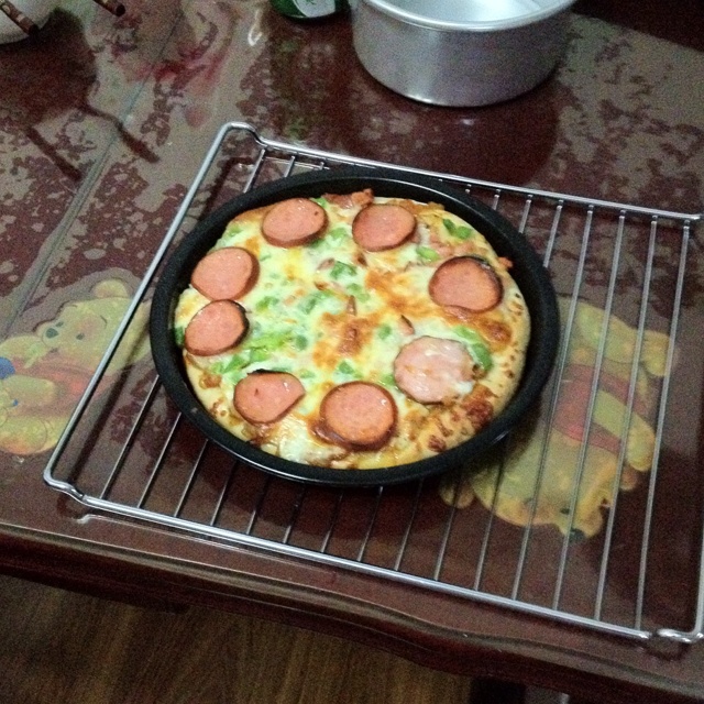 金枪鱼火腿pizza
