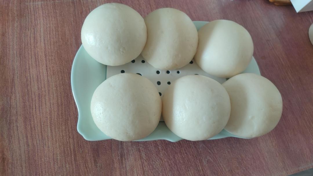 水光肌白面馒头 一次醒发快速版本 无任何添加剂