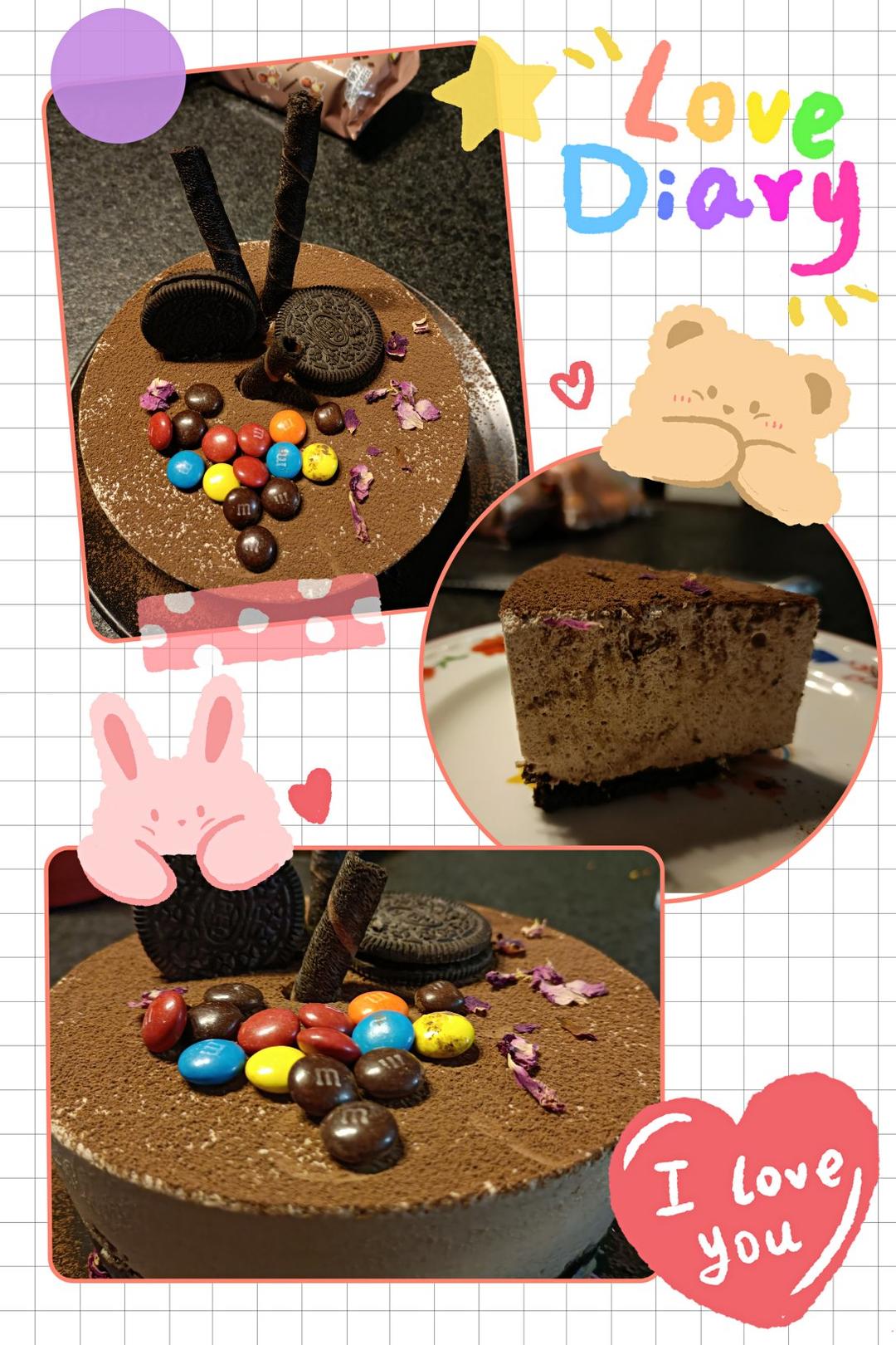 可可慕斯（免烤6寸）