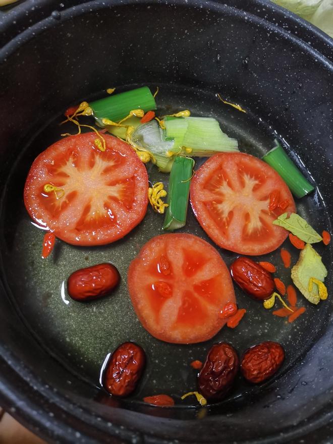 番茄清汤锅底的做法
