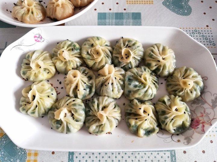 饺子皮版生煎包