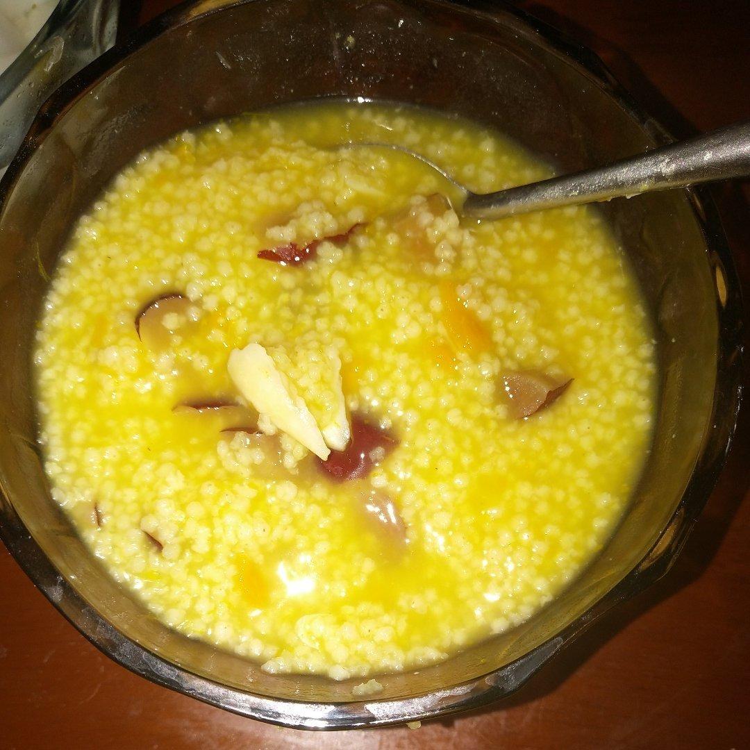 红枣桂圆小米粥
