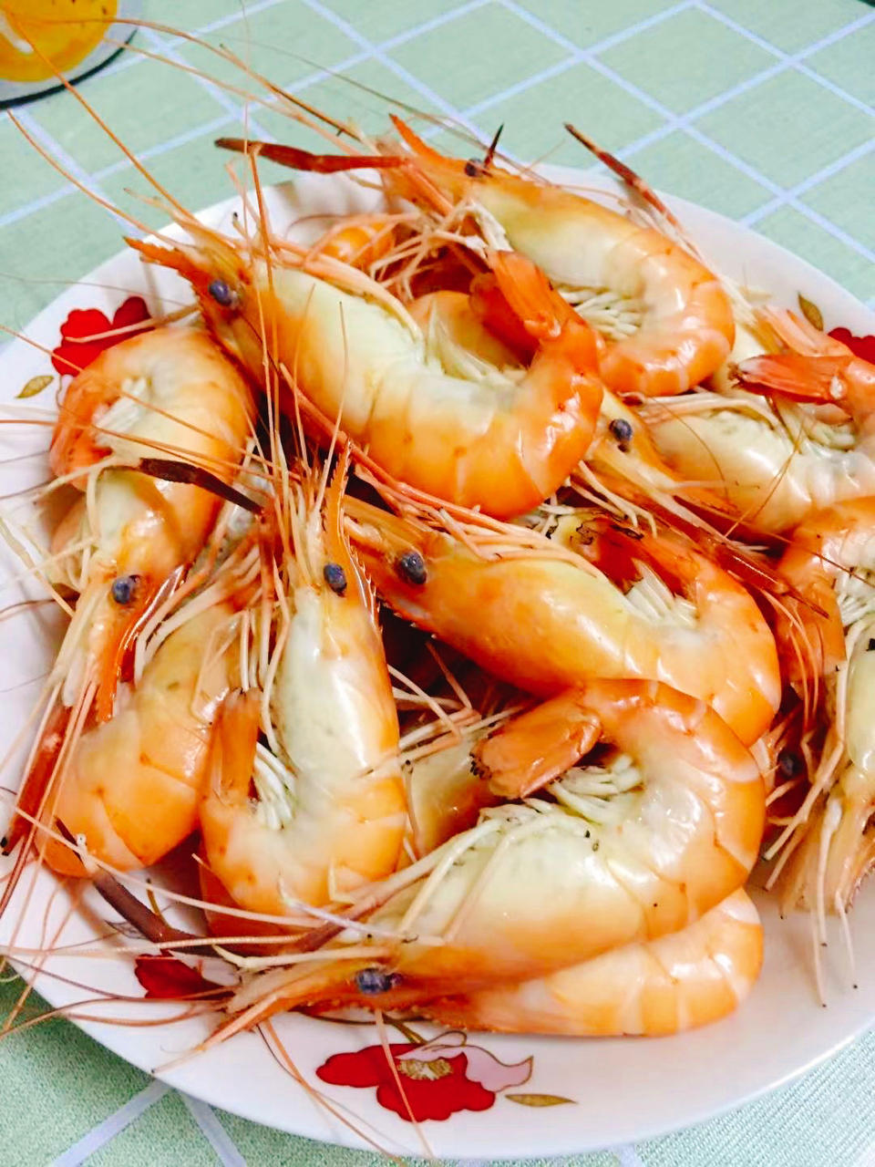 白灼大头虾