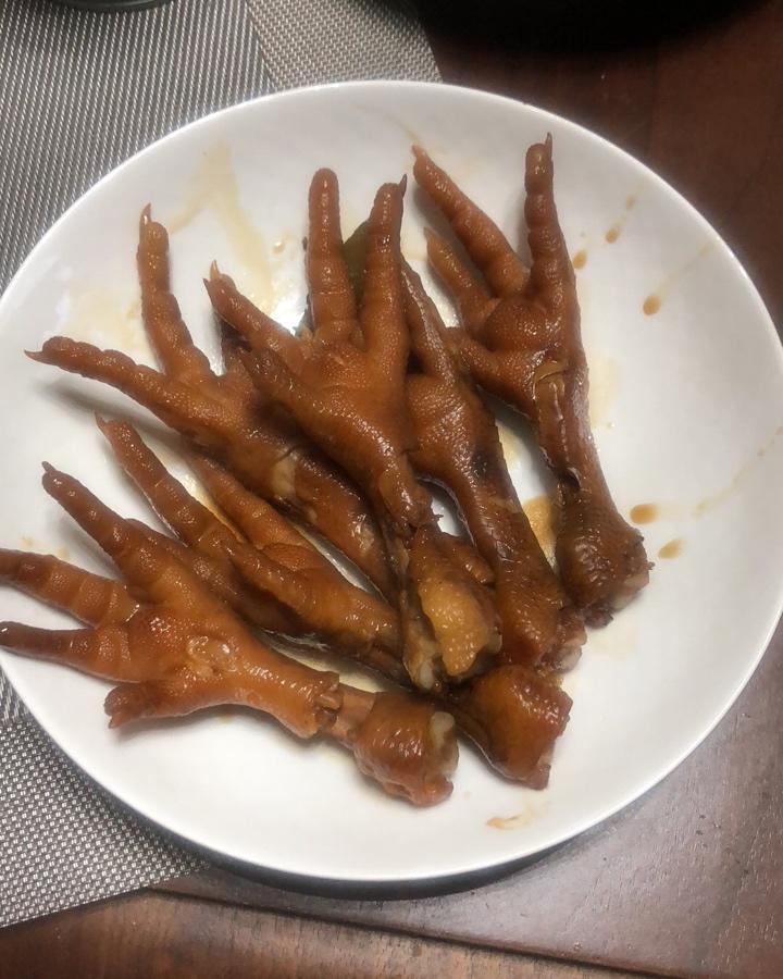 香辣卤鸡爪