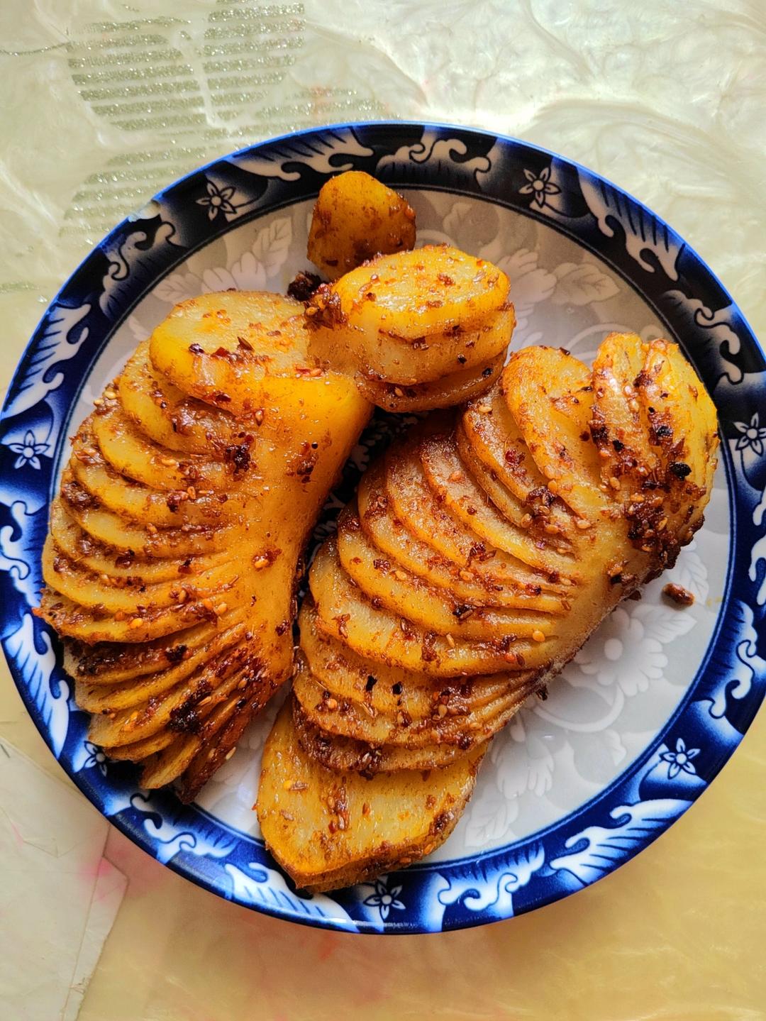 烤风琴土豆                                 （空气炸锅版）