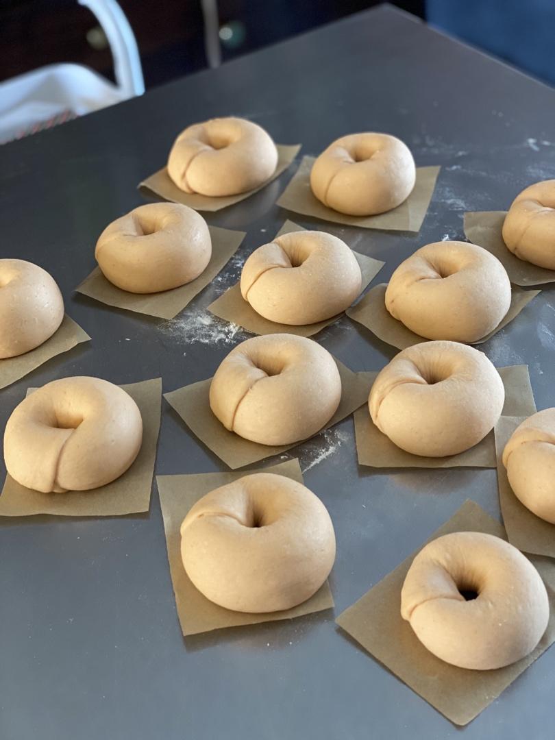 黄豆粉糍粑贝果