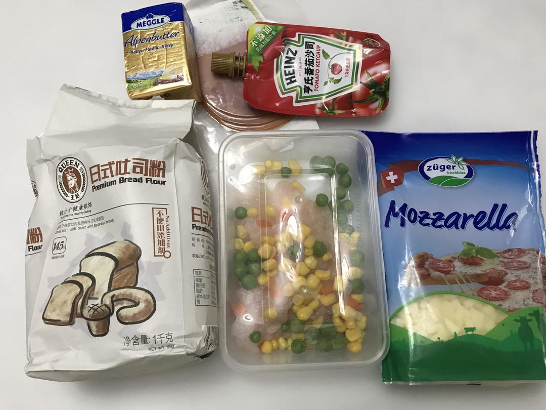 纯奶手撕吐司的做法 步骤1