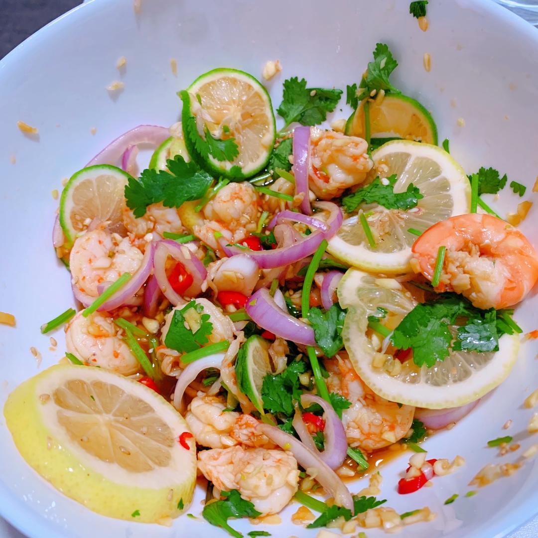 泰式柠檬虾